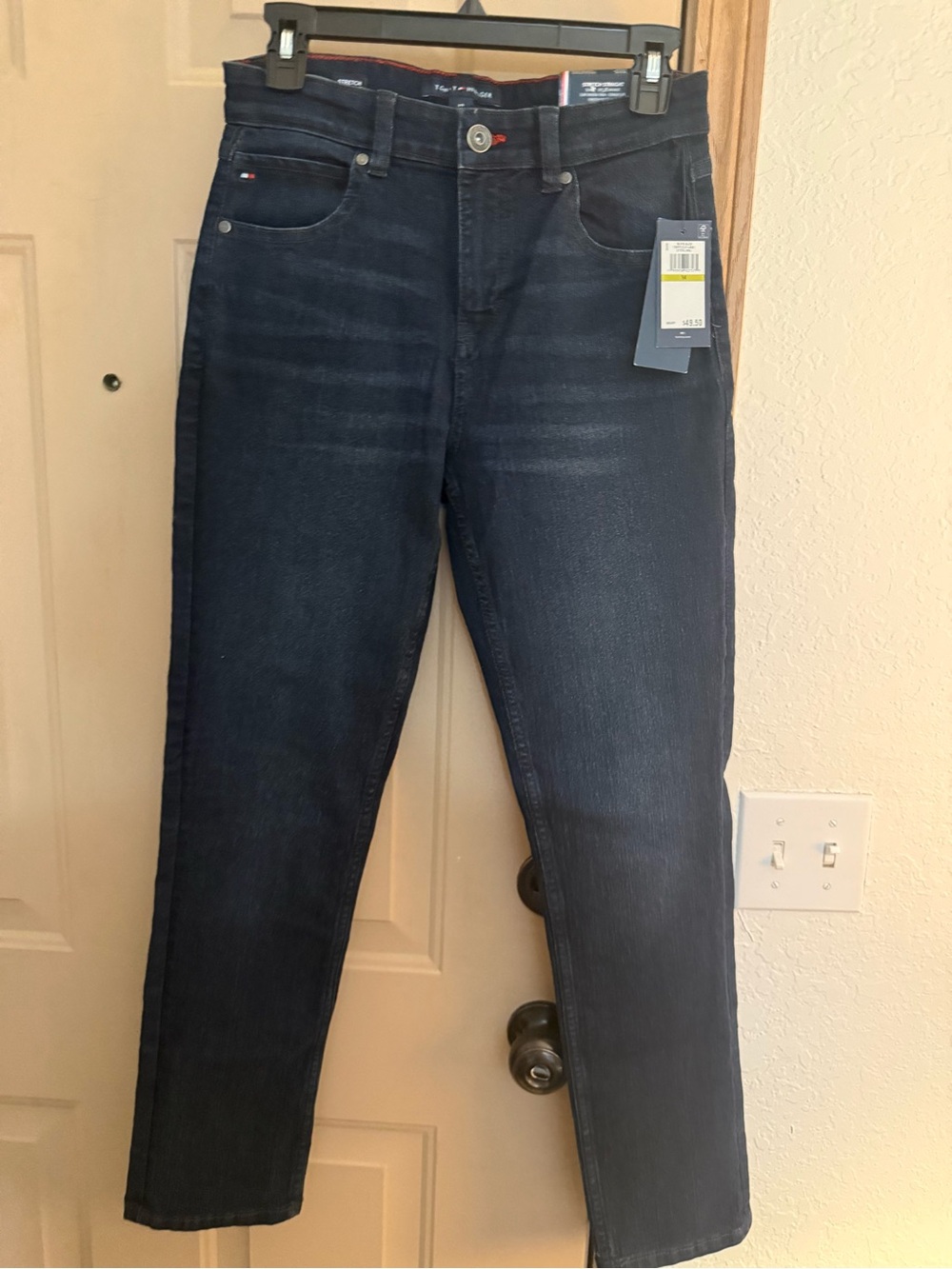 Tommy Hilfiger Kids Dark Blue Straight Jeans